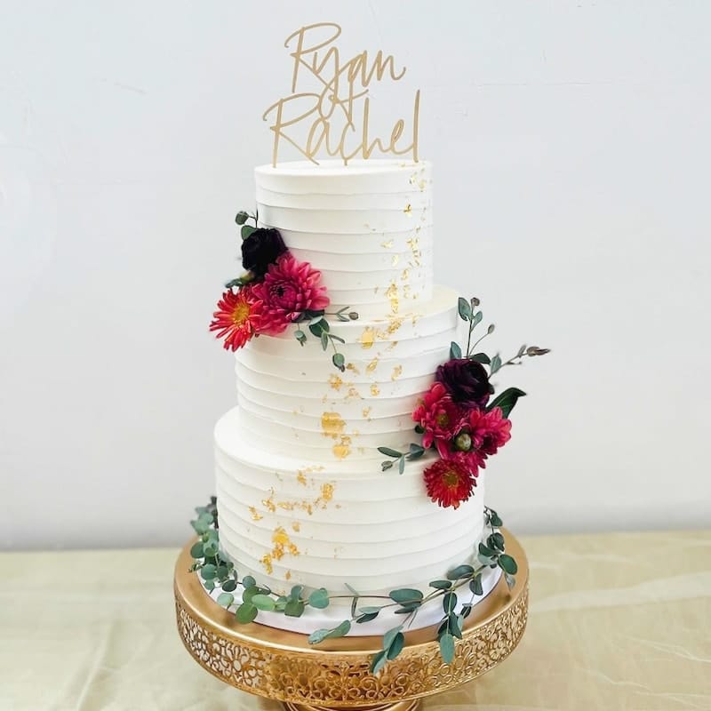 Bolo de Casamento Com Andares
